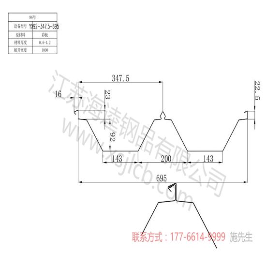 YX65-180-540閉口樓承板的產品性能 YX65-180-540閉口樓承板的產品性能